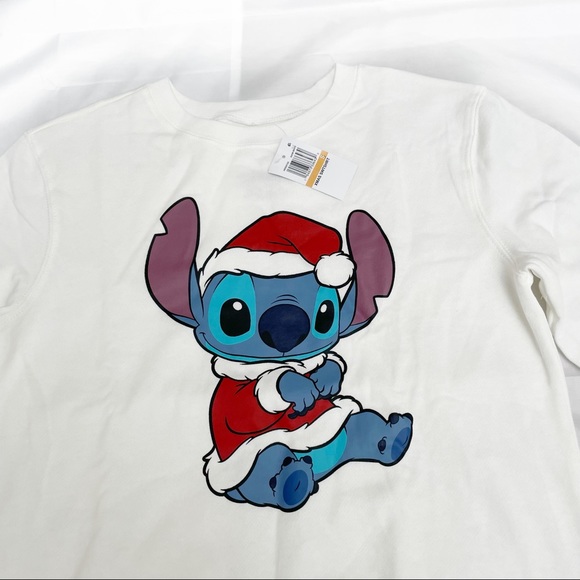 SANTA STITCH SWEATSHIRT - Picture 2 of 4